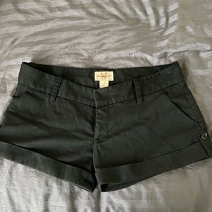Women’s black shorts